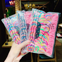 Children tie hair rubber band does not hurt hair head rope Little princess cute Korean version of high elastic hair circle Girl baby hair ornaments