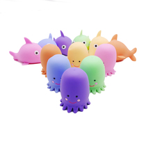 Soft gum seafloor animal octopus octopus sparkling ball children Puzzle Toys Students Creative Pinching Pinch of Pressure Decompenter