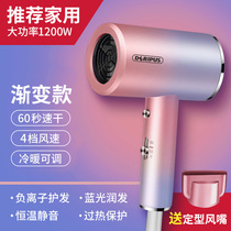 Hair dryer anti-manic 2021 new negative ion hair care intelligent temperature-controlled home big wind girl money speed dry