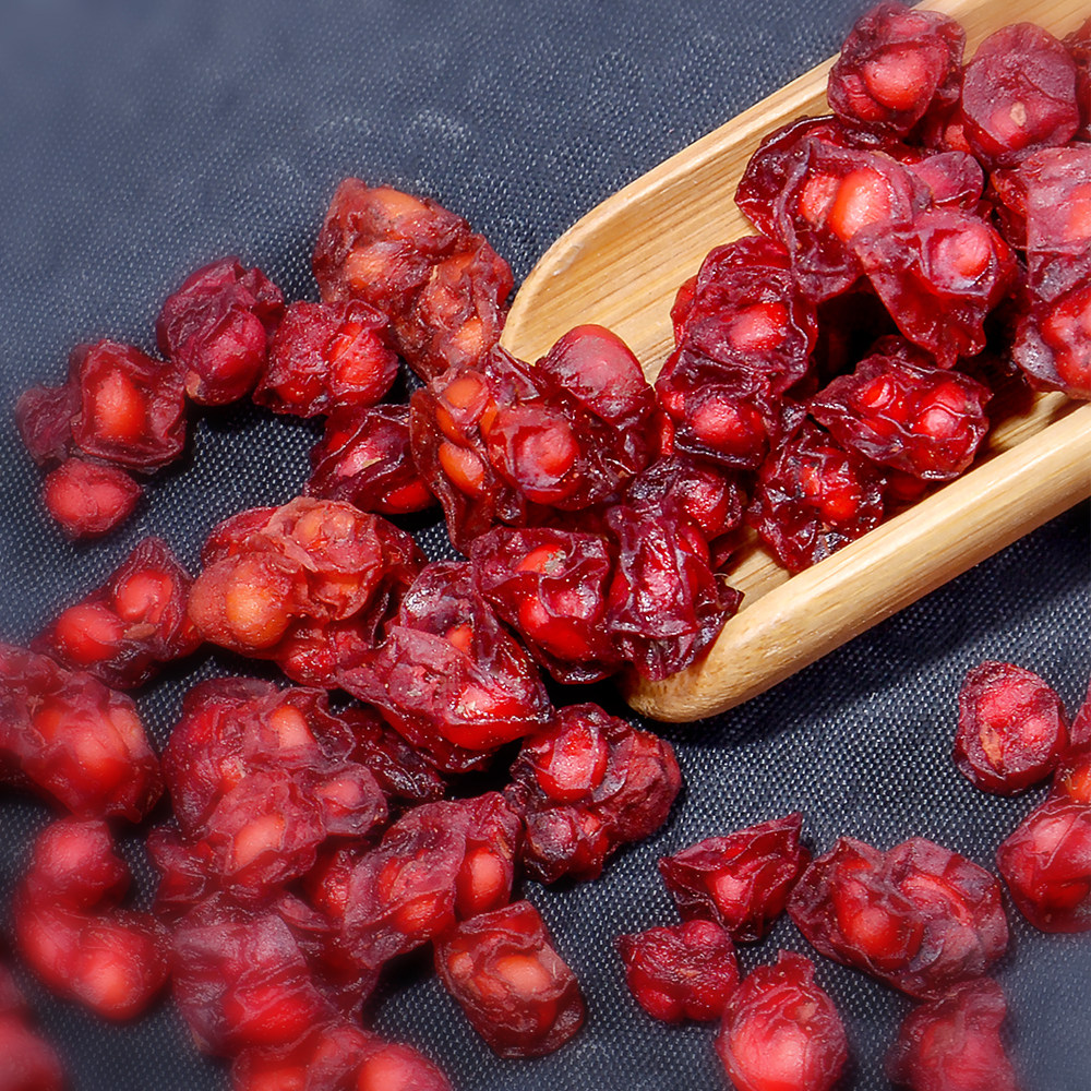 五味子营养饱满鲜果500克包邮油罐装新货正品特价五味子