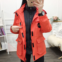 Long jackets men L three-in-one piece autumn and winter couple cold weather jacket Mountaineering