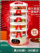 Insulation dish cover can be electrically heated Smart meal insulation artifact Multi-layer household sliding door plug-in dining table cover Dining table cover