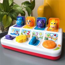 Causative Toy Press Action Box Fine Buttons Early Childhood Elastic Baby Switch Teaching Aids Exploring Puzzle