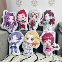 Fighting Roo Continent Birthday Gift Characters Model Long Leaning on pillows Cartoon Perimeter Seven Freaks Don Three Little Dance Pillow Dolls