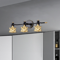 Nordic Perforated Led Bathroom Toilet Single Head Bathroom Terrace Basin Waterproof Mirror Cabinet Special Wall Lamp Mirror Front Light