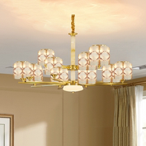 Nordic Full Copper Creative Bedrooms about personality Living room Restaurant Light rear modern light extravagant designer chandelier