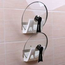 Pot cover rack Wall-mounted chopping board Chopping board storage Wall-mounted kitchen shelf for chopping board Sitting shelf without drilling