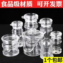 Desktop seasoning pot Seasoning bottle Small sub-packaged sesame oil Single hot pot shop European pepper noodle restaurant Pepper edible utensils
