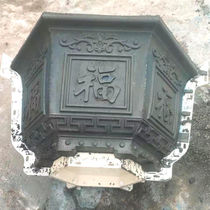 Cement flower pot model with hexagonal cement flower pot mold basin Plastic model Bonsai cast-in-place large extra large self-made