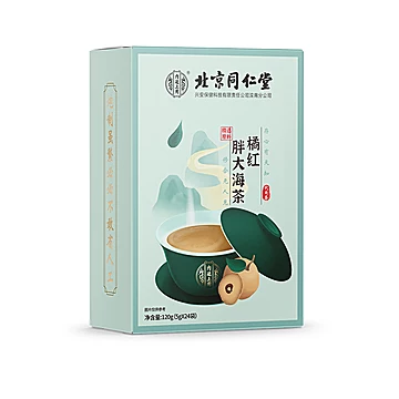 【北京同仁堂】橘红胖大海茶120g*2盒[65元优惠券]-寻折猪