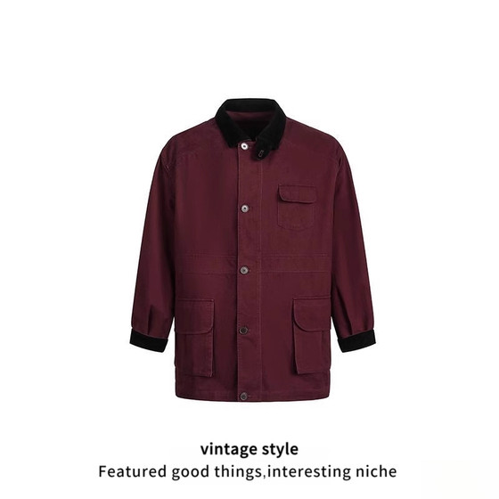 2025 autumn new American street fashion multi-pocket long jacket jacket everyday versatile trendy loose stand collar
2025 autumn new American street fashion multi-pocket long jacket jacket everyday versatile trendy loose stand collar