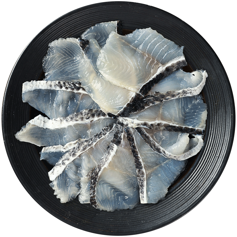 免浆黑鱼片250g*10袋新鲜冷冻鱼片(热品库)