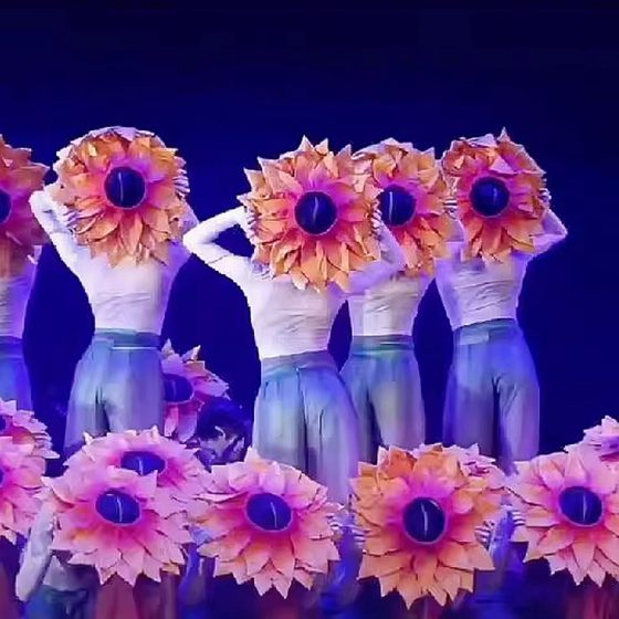 캠퍼스 아트 페스티벌 댄스 모자 모자 같은 해바라기 해바라기 스테이지 공연 소품 대나무 직조 태양 꽃 모자 캠퍼스 아트 페스티벌 댄스 모자 모자 같은 해바라기 해바라기 스테이지 공연 소품 대나무 직조 태양 꽃 모자