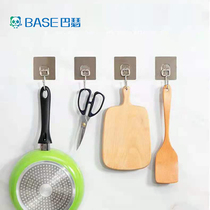 Stainless steel hook punch-free strong viscose kitchen strong hook wall hook paste load-bearing traceless hook