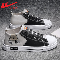 Back Force Sailor Cloth Shoes Mens Summer 2022 New Casual Mens Shoes Flat Shoes Wave Handsome Graffiti Tide Shoes