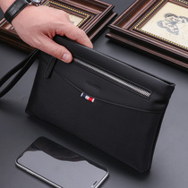 Handbags Mens Hands With Bag Mens Hand Grip Bag Large Capacity Oxford Cloth Hand Grip Bag Mens Clips Bag Canvas Envelope Wave