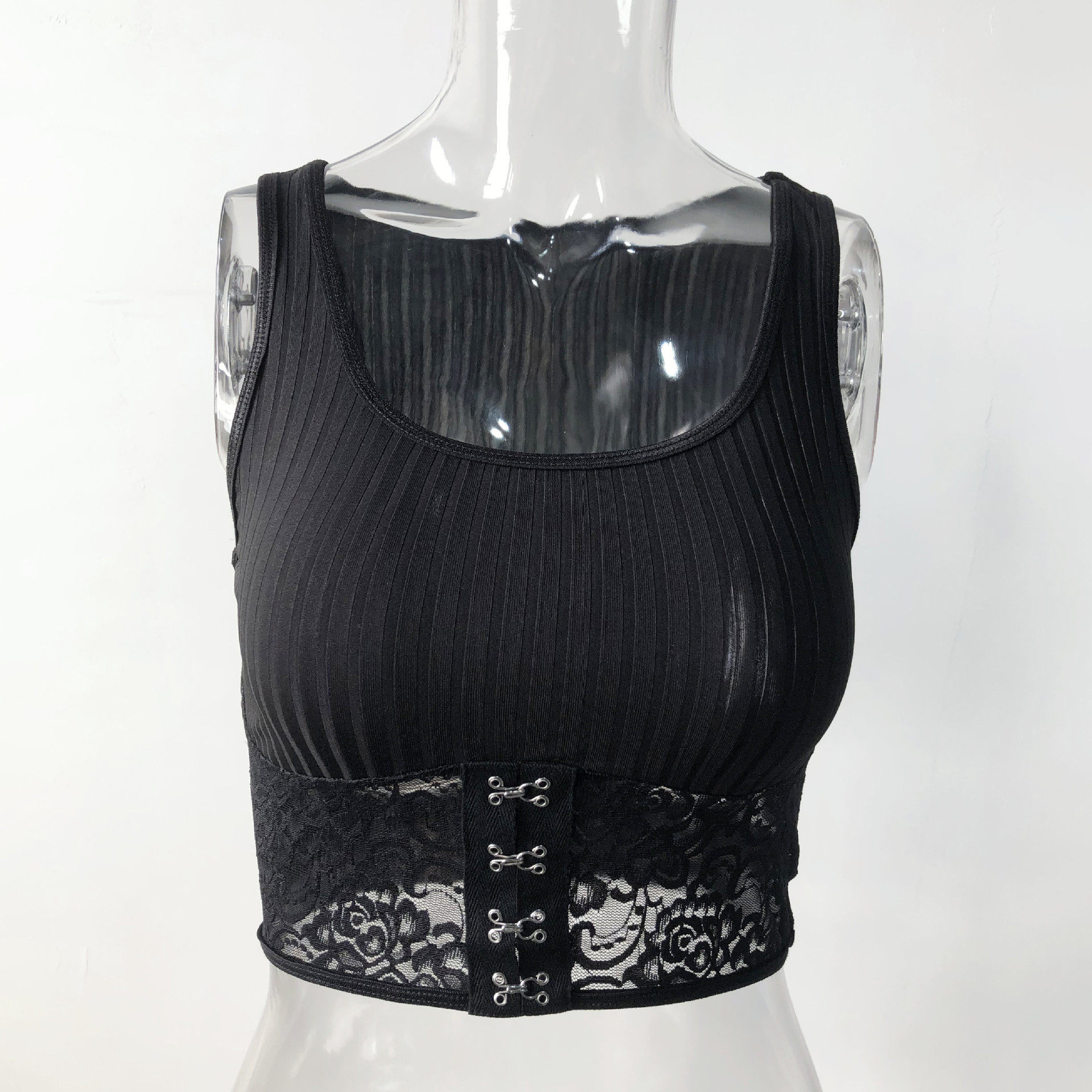 Топы/майки women's new sexy lace wrap chest vest