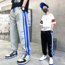 Children's pants Spring and Autumn Boys' sweatpants 2022 new trendy and fashionable boys big size trousers