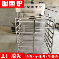 Hebei Smoked Furnace Manufacturer Electric Heated Smoked Meat Furnace Large Commercial Meat Smoked Furnace Roast Duck Smoked Chicken Equipment