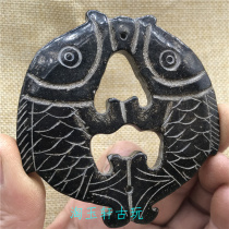High ancient jade antique jade collection jade piece jade antique old pendant pendant old object decoration