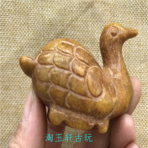 Antique jade collection Xiuyu high ancient jade pieces jade pieces Jade birds antique old pendants pendant old objects ornaments