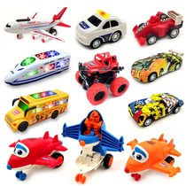 Childrens toy car car engineering car engineering car set fall-resistant all kinds of aircraft car excavator model toy back