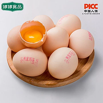 婷婷食品佳丰谷养草鸡每日新鲜鸡蛋[6元优惠券]-寻折猪