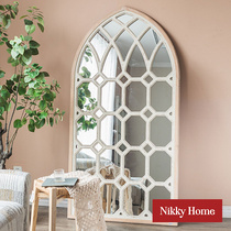 You can living-style retro-floor full body mirror bedroom living room Decoration creative wall Decoration Folk background wall swing piece m