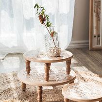 Your Residence Retro Acceptance Show Taipei European Romantic Living Room Tea Several Creative Personality Plate