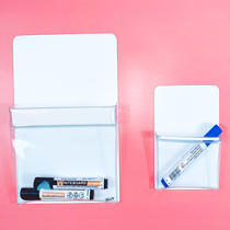 Multifunctional childrens student teaching magnetic whiteboard Magnetic bag storage home cute simple environmental protection convenient transparent
