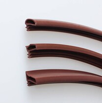 Card slot wooden door sealing door slot door gap rubber proof leather suit door door anti-collision silent rubber strip