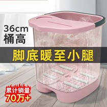 Over-calf thickened bubble-foot barrel Insulation without plugging in electric winter multifunction Dormitory God plastic plus high home Easy