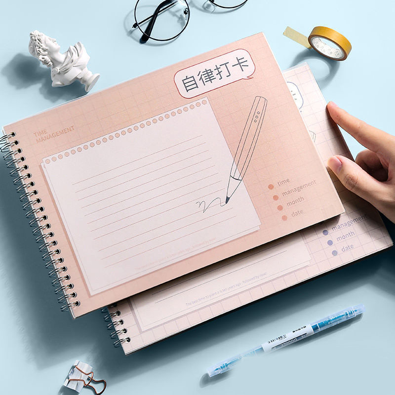 自律打卡本计划本时间管理月周规划(热品库)