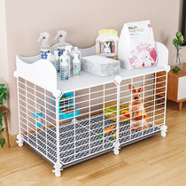RABBIT CAGE HOME INTERIOR SPECIAL SIZE VILLA OVERSIZED FREE SPACE TO RAISE RABBIT DUTCH PIG SPECIAL AUTOMATIC CLEAR DUNG