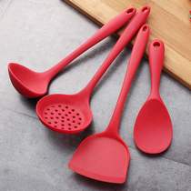 Shovel household silicone spatula non-stick pan special spatula stir-fry spatula spoon set high temperature resistant pot full set of spoon shovel