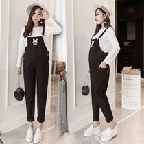 Pregnant woman back with pants suit Spring autumn season 2021 New comfort minimalist Fashion foreign air nice and long two