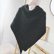 Scarf-shawl double-purpose female autumn winter knit triangular towels 100 hitch decoration thickened external hitch comfortable and warm