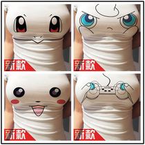 Large eyes t-shirt 3d tight-body blouses with large live clothes female anchor clothes sweet and beautiful clothes mesh red