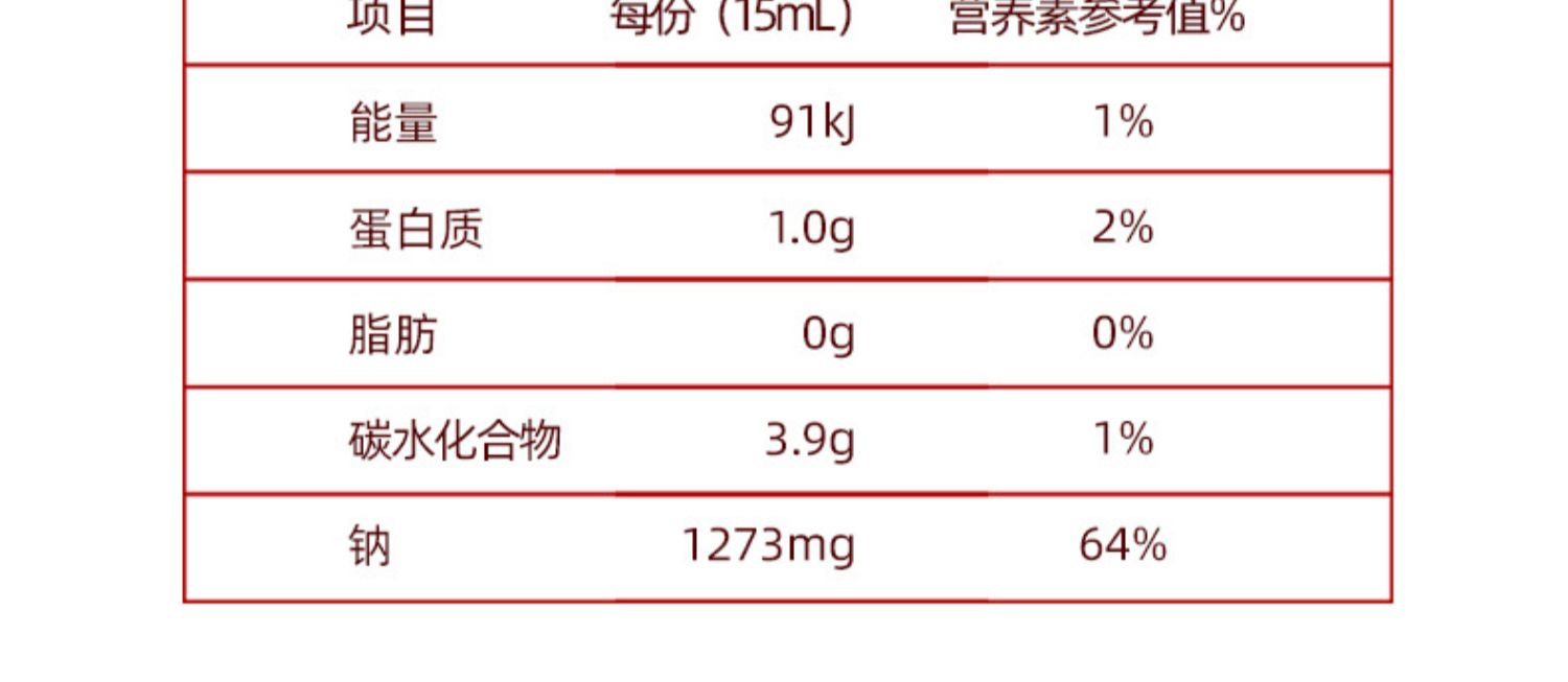 海天厨房调味组合六件套