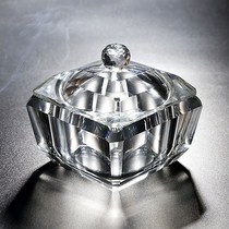 Light Extravagant Creative Ashtrays Crystal Glass With Cover Anti Fly Ash Personality Trend Home Living Room Office Smoke Cylinders