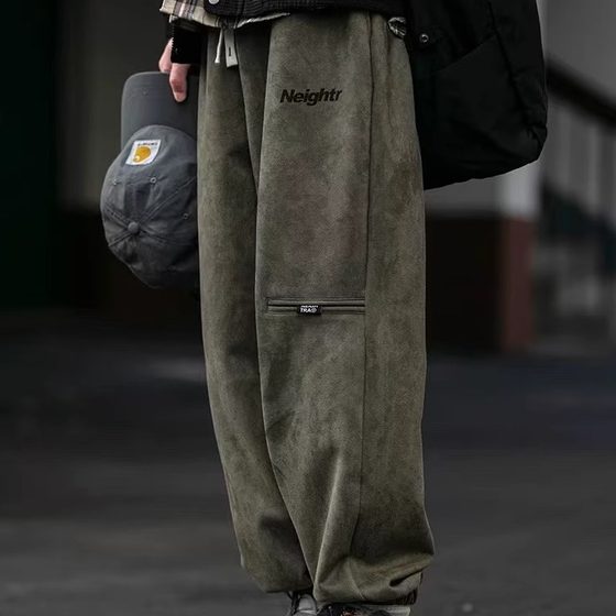 Army green deer pills, pants, men's spring and autumn new couples increase size plus obese sports beam pants tide
Army green deer pills, pants, men's spring and autumn new couples increase size plus obese sports beam pants tide