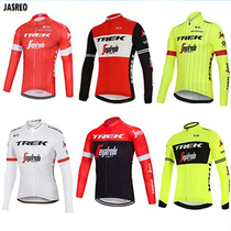 Tour de France TREK Trek spring and summer mens and womens long-sleeved cycling clothing tops mountain road cycling team version large size
