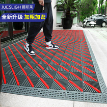 Outdoor non-slip doorway doormat Doormat Outdoor Hollowed-out Entrance Doormat Company Outside Plastic Footbed Commercial Carpets