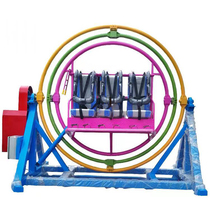 3D Space Ring Childrens Amusement Park Outdoor Paradise Entertainment Project Park Plaza Amusement Equipment