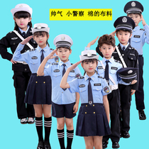 Childrens Police to Kindergarten Role Play as a small traffic police chorus clothes for pupils in public security childrens clothes