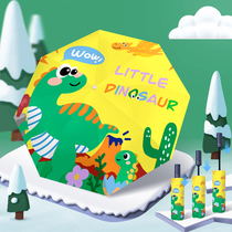 2022 new cartoon safety children umbrella fully automatic male and female child school umbrella clear and rain dual-use folding sun umbrella