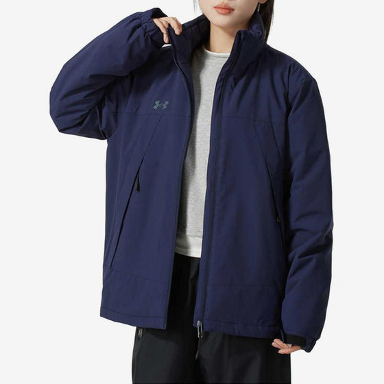UA/Underma genuine new men and women's same style stand collar warm and cold outdoor cotton jacket 24600901-409
UA/Underma genuine new men and women's same style stand collar warm and cold outdoor cotton jacket 24600901-409