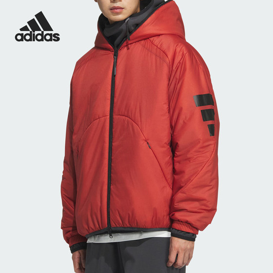 Adidas/Adidas official genuine new men's double-sided warm and casual hooded cotton jacket JZ8723
Adidas/Adidas official genuine new men's double-sided warm and casual hooded cotton jacket JZ8723