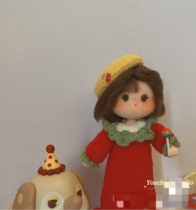 Tea Tea Girl Hook Image Electronic Edition Knitting Tutorial Diy Handmade Wool Microhook Woven Woven Woven Woven Wonder Girl