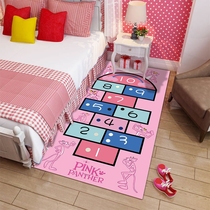 Childrens Carpet Boys Boys and Girls Cartoon Cute Children Jumping House Bedside Carpet Tatami Carpet Living Room Short